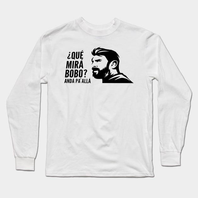 Messirve Long Sleeve T-Shirt by CosmoMedia